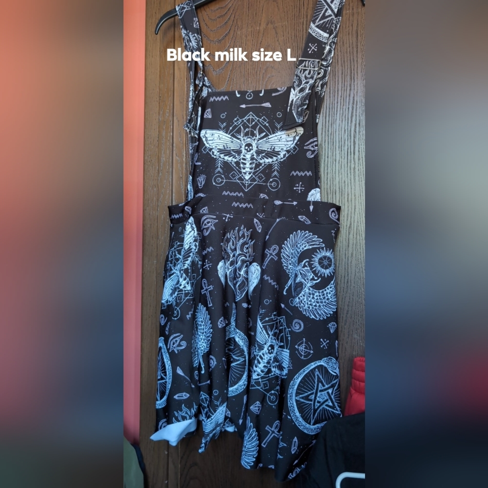 Black milk ancient ritual apron dress